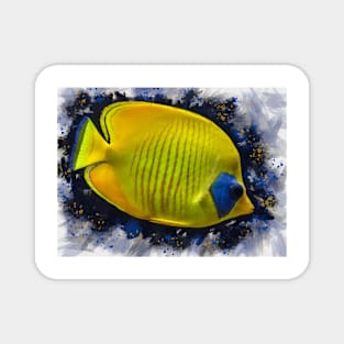 Masked Butterflyfish Magnet