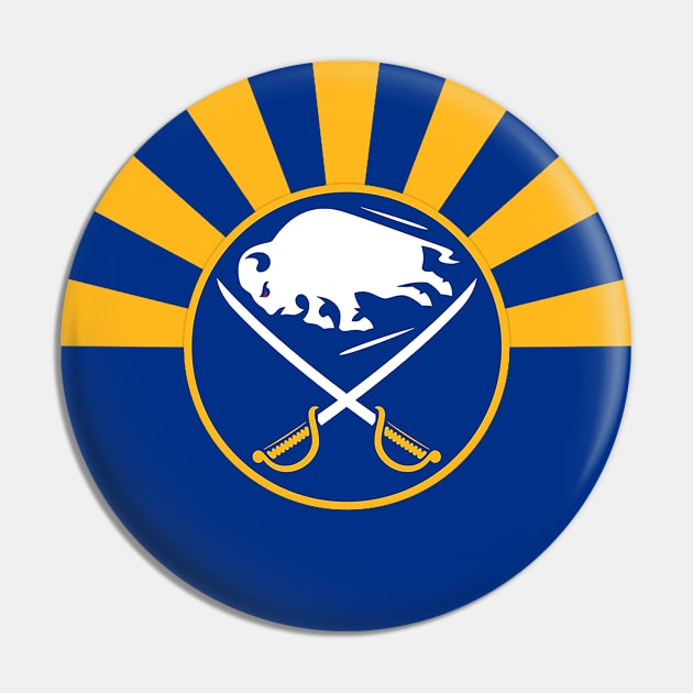 Arizona Sabres Backers Pin by Buffalo in the Desert