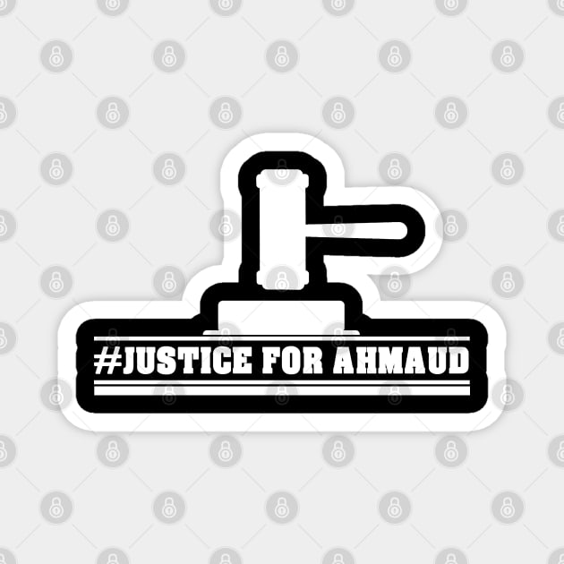 justice for ahmaud Magnet by BaronBoutiquesStore