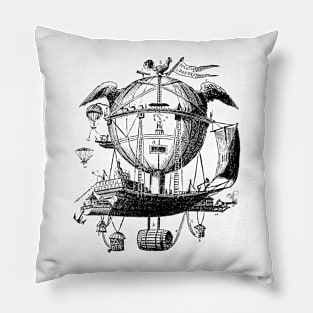 Victorian Airship Pillow