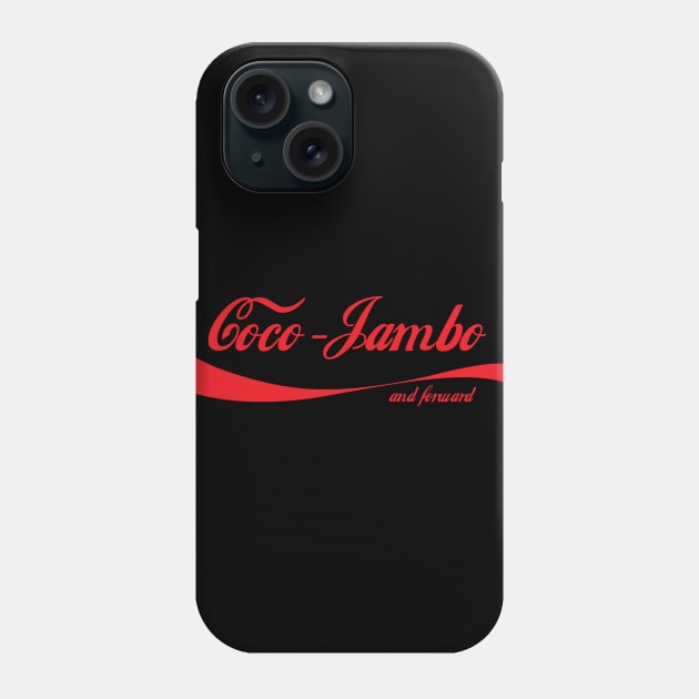 Coco-Jambo and forward! Black Phone Case by Acid_rain