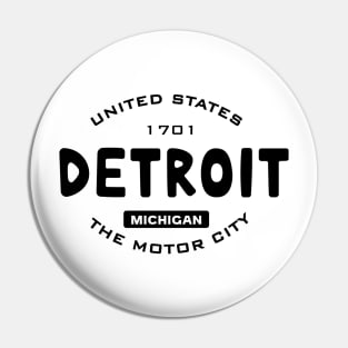 Detroit Drive Heritage - The Motor City Pin