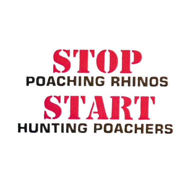 Stop poaching by johnwebbstock