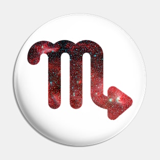 Cosmic Scorpio Galaxy Pin