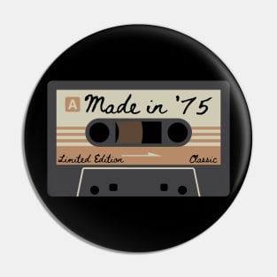 1975 Mixed Tape Limited Edition Classic Pin