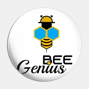 Bee genius Pin