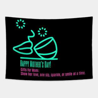 Mother day motivational and Inspirational quote Tapestry