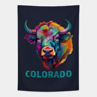 Colorado American Bison Buffalo Souvenir Tapestry