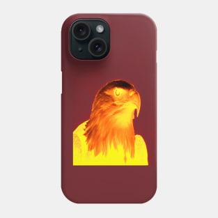 spirit flame eagle burn Phone Case