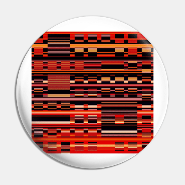 Stripes in Juxtaposition Pin by DANAROPER