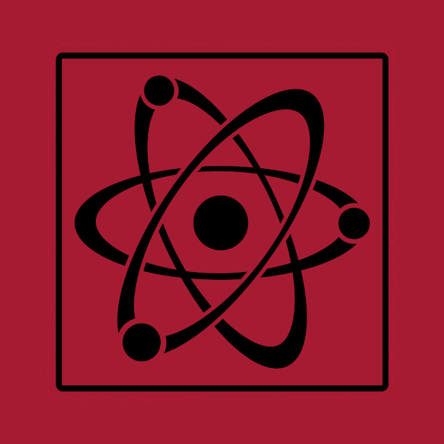 Retro atom red by PallKris