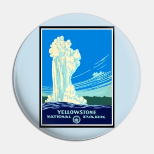 Yellowstone National Park Pin