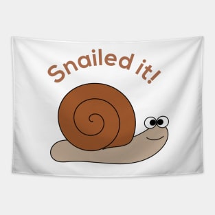 Snailed It Tapestry