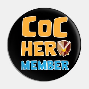 COC Hero Pin