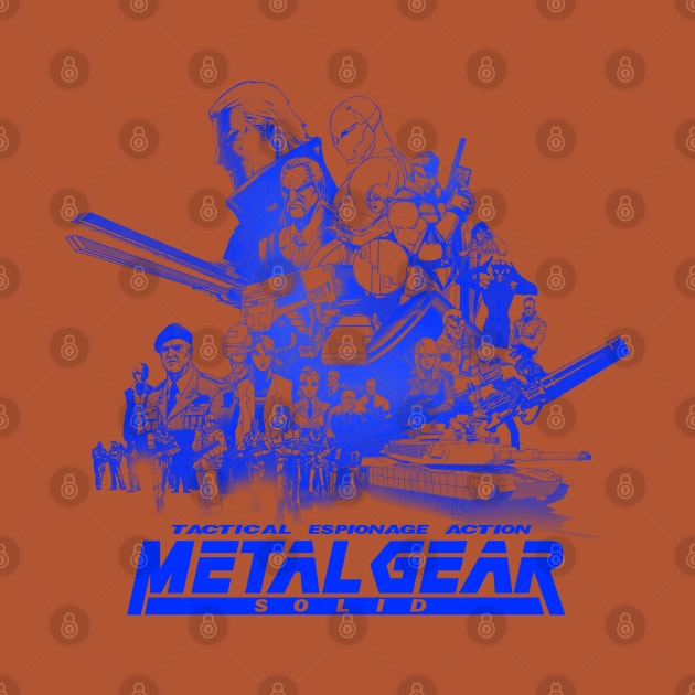 Metal Gear Solid (Blue Version) by CoolDojoBro
