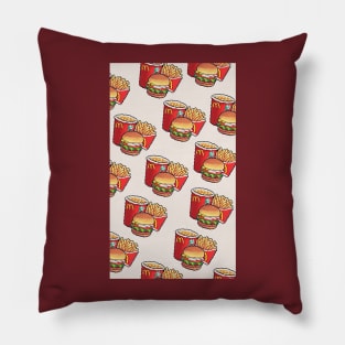 Hamburger Pillow