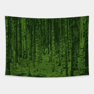 Hill trees Tapestry