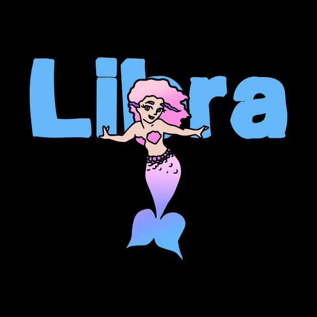 Libra mermaid by bubbsnugg