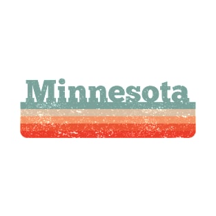 Vintage Minnesota Distressed Retro 80s 90s T-Shirt