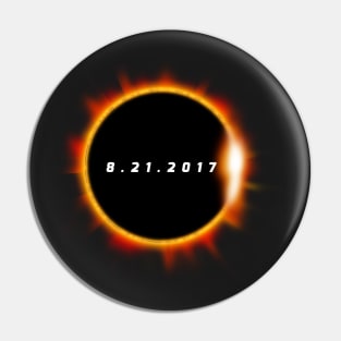 Total Solar Eclipse August 21 2017 Pin