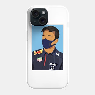 Alex Albon at the 2020 Hungarian GP Phone Case