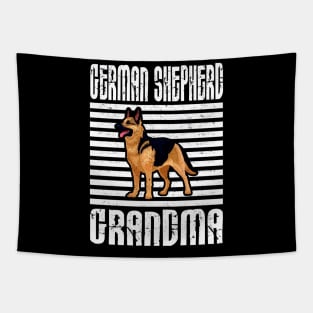 German Shepherd Grandma Proud Dogs Tapestry