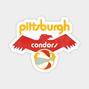 Retro Defunct Pittsburgh Condors ABA Basketball Team Magnet