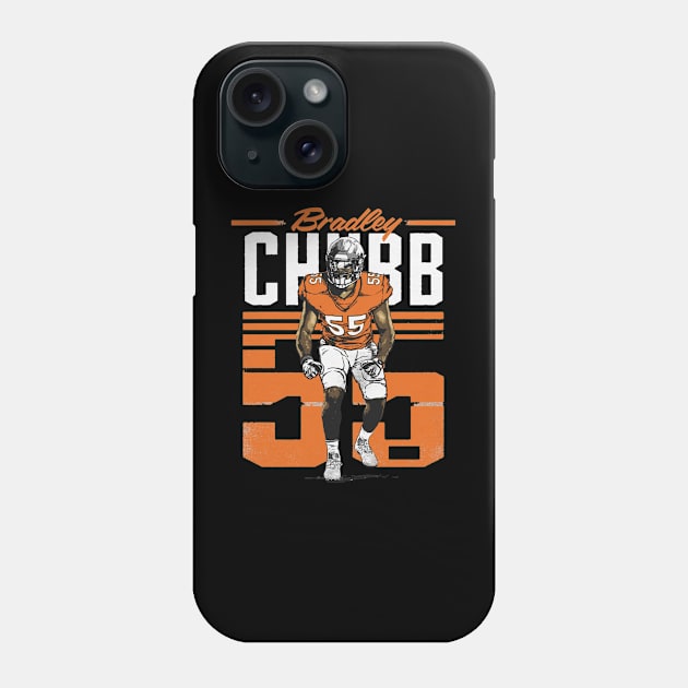 Bradley Chubb Denver Grunge Phone Case by MASTER_SHAOLIN