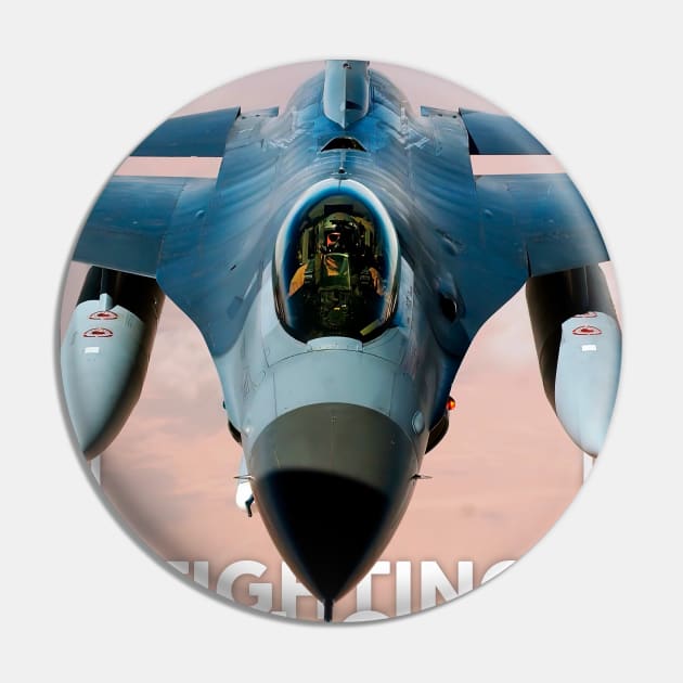 F16 Fighting Falcon Pin by Aircraft.Lover