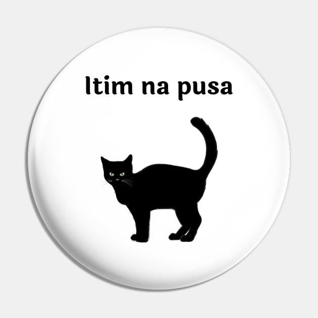 Itim na pusa Pin by CatheBelan