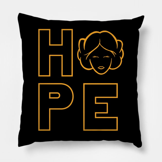 HOPE Pillow by FrankSansone