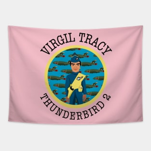 Virgil Tracy Thunderbirds 2 Original TV Series Tapestry