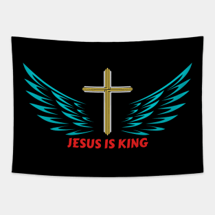 Jesus Is King Tapestry