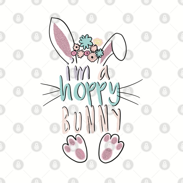 I’m a hoppy bunny Easter design by Sheila’s Studio