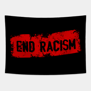 END RACISM Tapestry