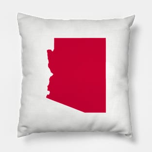 Red Arizona Pillow