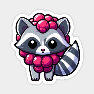 Berry Bandit: Raspberry Raccoon Adventures Magnet