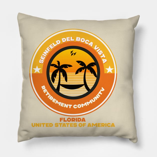 Seinfeld Del Boca Vista Pillow by Codyaldy