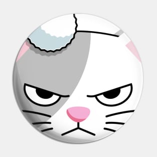 Quarantine Christmas Makes Me Angry Cat Pin