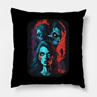 Haunted Survival - Halloween Zombie Survivor Pillow