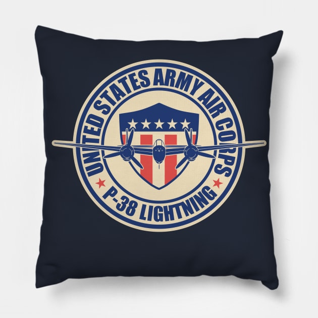 P-38 Lightning Pillow by TCP