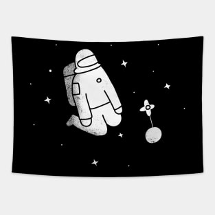 Alone in Space Tapestry