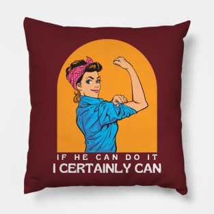 if he can do it, i certainly can. Pillow