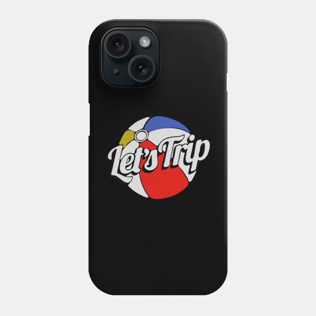 lets-trip-Copying-design-settings Phone Case by Gerald Guzmana