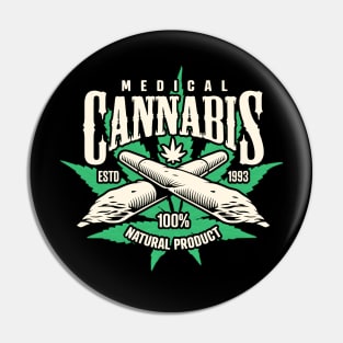 Cannabis Leaf Pin