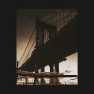 Manhattan Bridge Reflection T-Shirt