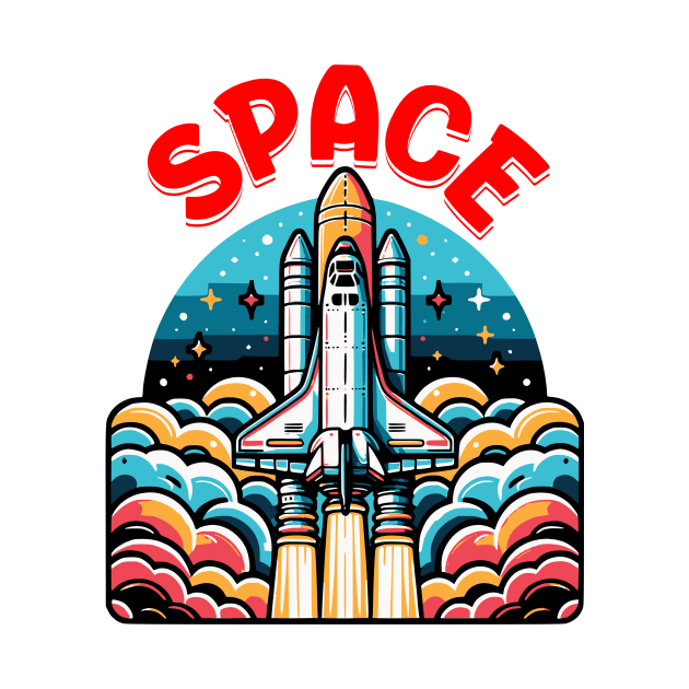 Spaceshuttle by Kyuushima