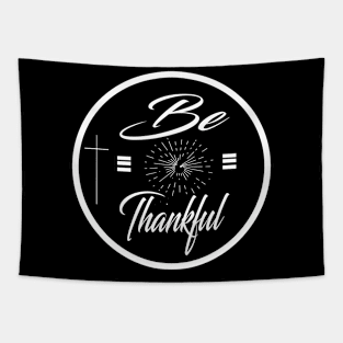 be thankful christian Tapestry