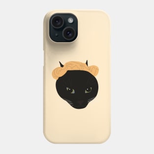 Orange Scrunchie Cat Phone Case