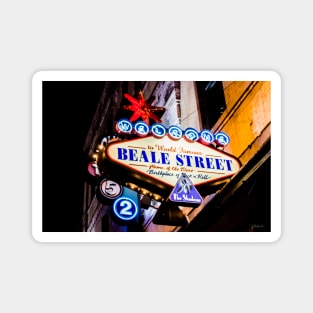 Beale St, Memphis, Tennessee, USA. Magnet